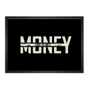 تابلو نوشته پول Money