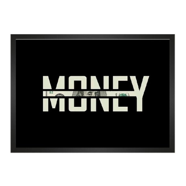 تابلو نوشته پول Money