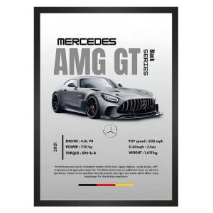 تابلو مرسدس AMG GT طوسی