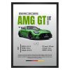 تابلو مرسدس AMG GT سبز