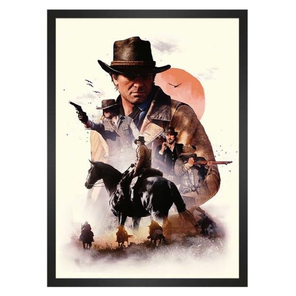 تابلو بازی Red Dead Redemption 2