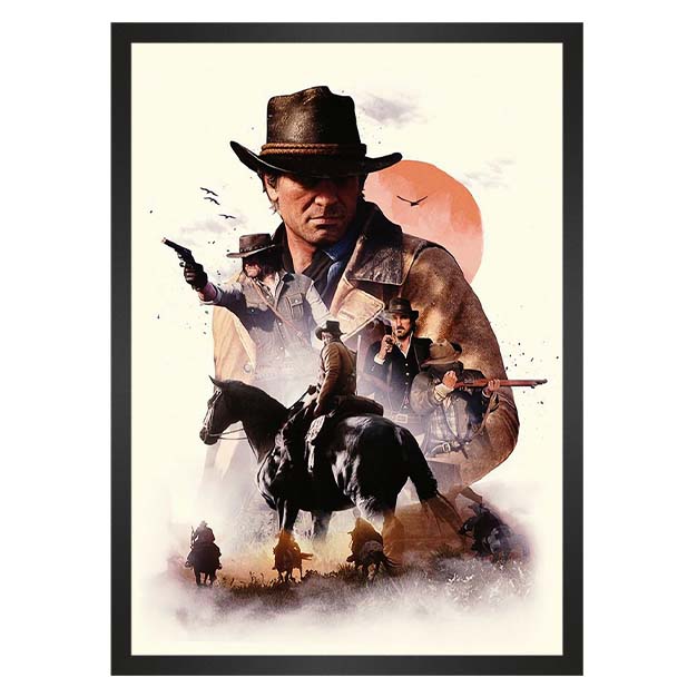 تابلو بازی Red Dead Redemption 2