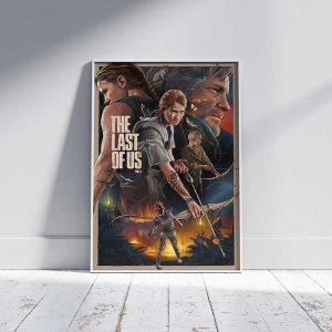تابلو گیمینگ the last of us