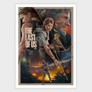 تابلو گیمینگ the last of us