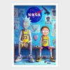 تابلو ریک و مورتی Rick and Morty