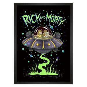 تابلو ریک و مورتی Rick and Morty طرح 2