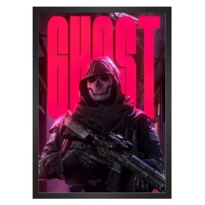 تابلو شخصیت گوست Call of Duty