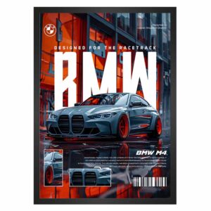 تابلو طرح ماشین مدل بی ام و bmw m4
