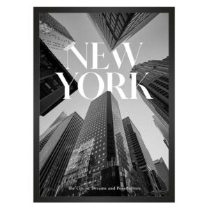 تابلو نوشته نیویورک طرح منهتن Manhattan