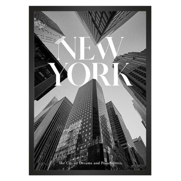 تابلو نوشته نیویورک طرح منهتن Manhattan