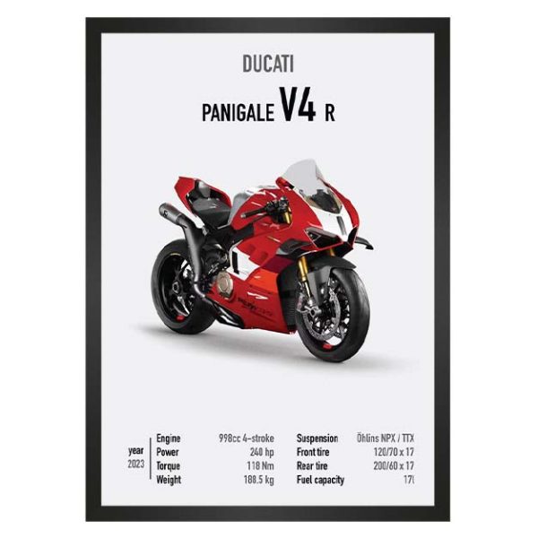 تابلو موتور سنگین دوکاتی Panigale V4 R