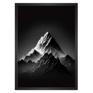 تابلو منظره مشکی قله Black Peak