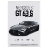 پوستر ماشین مرسدس بنز gt63 amg