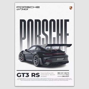 پوستر پورشه gt3