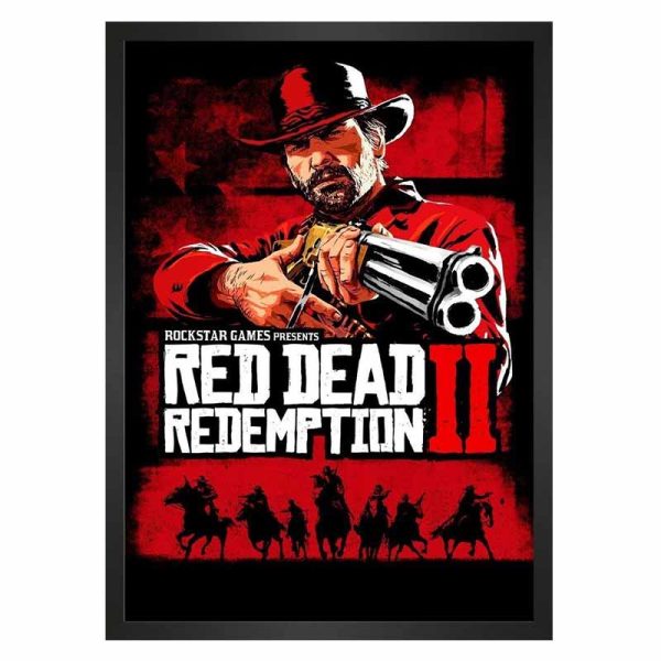 تابلو گیمینگ red dead 2