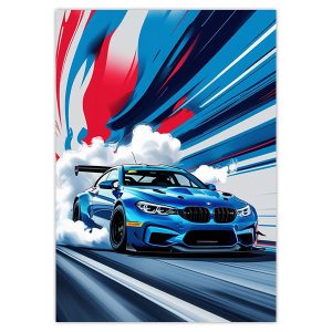 پوستر ماشین BMW M2