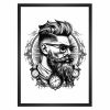 تابلو کلاسیک طرح پرتره چهره