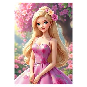 پوستر دخترانه طرح پرنسس