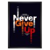 تابلو انگیزشی Never Give Up