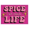 پوستر دخترانه طرح Spice Up Your Life