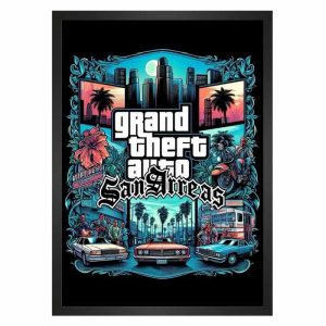 تابلو بازی GTA San Andreas