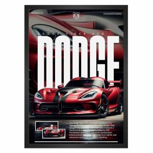 تابلو دوج وایپر مدل Dodge Viper ACR