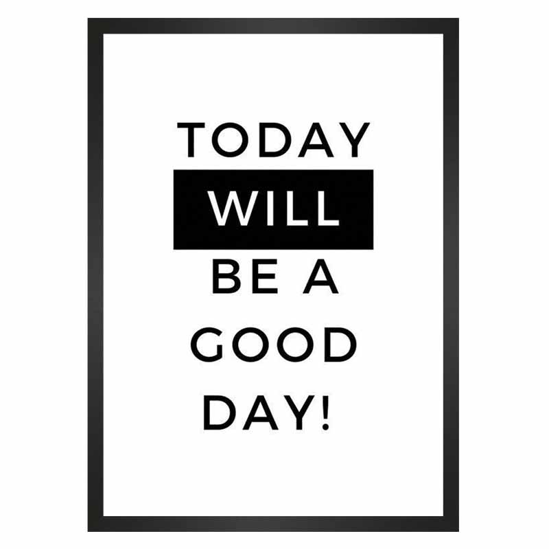 تابلو نوشته انرژی مثبت good day