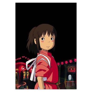 پوستر انیمه شهر اشباح Spirited Away