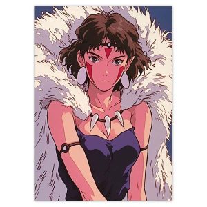 پوستر انیمه شاهزاده مونونوکه Princess Mononoke