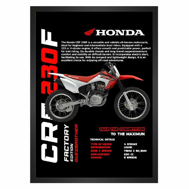 تابلو موتور تریل سی آر اف Honda CRF