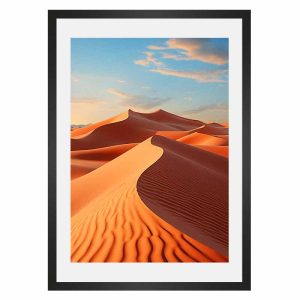 تابلو طبیعت طرح صحرای کویر