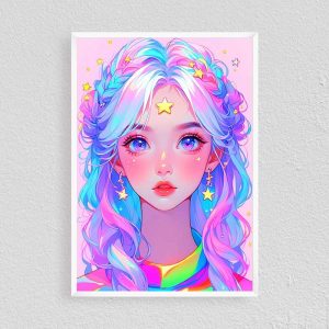 تابلو برای اتاق دخترانه