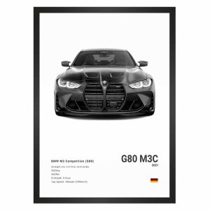تابلو بی او و مدل BMW M3