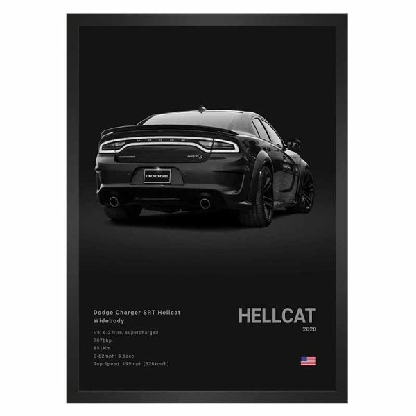 تابلو دوج چارجر هلکت Dodge Hellcat