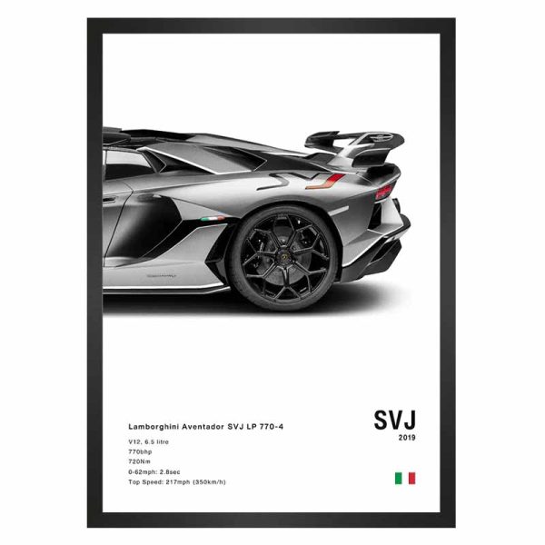 تابلو لامبورگینی مدل Lamborghini Aventador