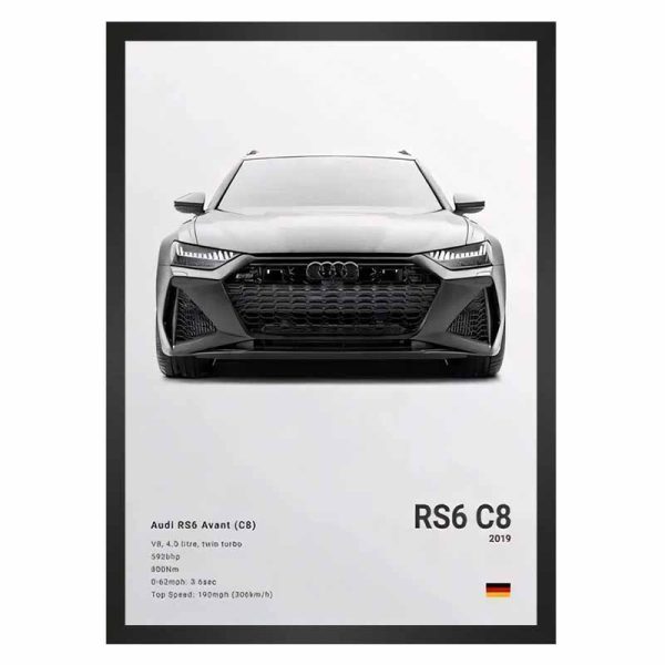 تابلو آ او دی مدل Audi RS6 Avant