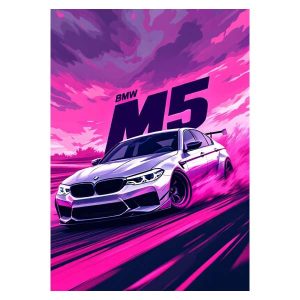 پوستر ماشین BMW M5