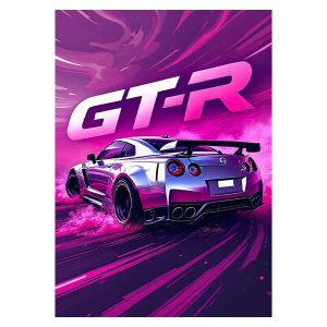 پوستر نیسان جی تی آر Nissan GTR
