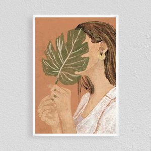 تابلو مینیمال دخترانه