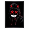 تابلو فانتزی خندان مدل demon
