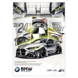 پوستر ماشین BMW M4