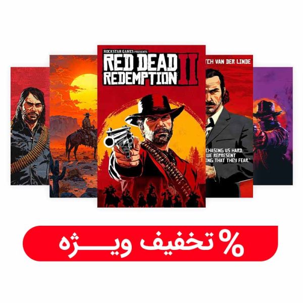 پوستر پک 6 عددی بازی ردد read Dead