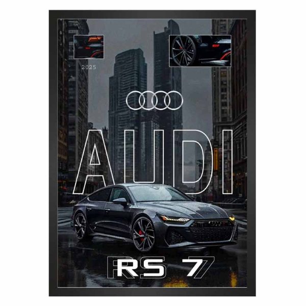 تابلو ماشین آئودی Audi RS 7