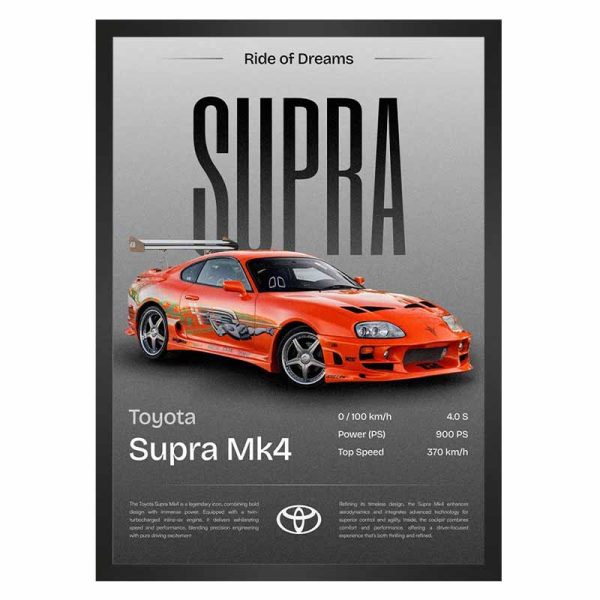 تابلو ماشین تویوتا سوپرا Supra