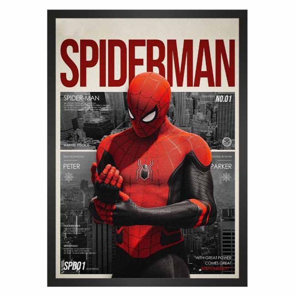 تابلو سینمایی spider man
