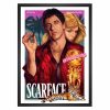 تابلو سینمایی صورت زخمی Scarface