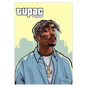 پوستر توپاک tupac