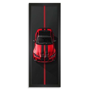 تابلو ماشین BMW m3 قرمز
