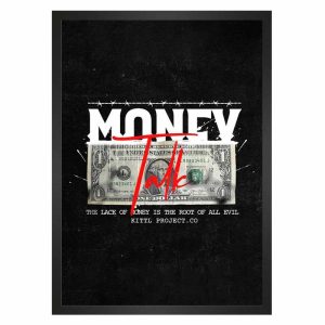 تابلو انگیزشی پول Money Talks